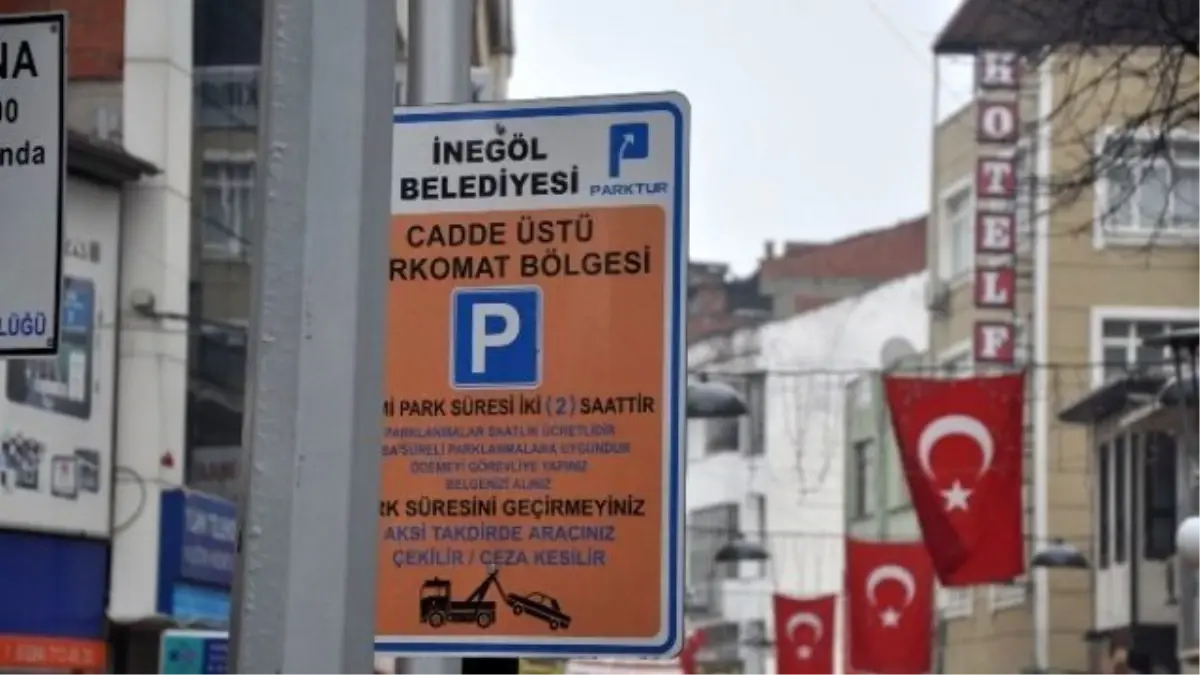 İnegöl\'de Parkomat Sistemi Büyükşehir\'e Geçti