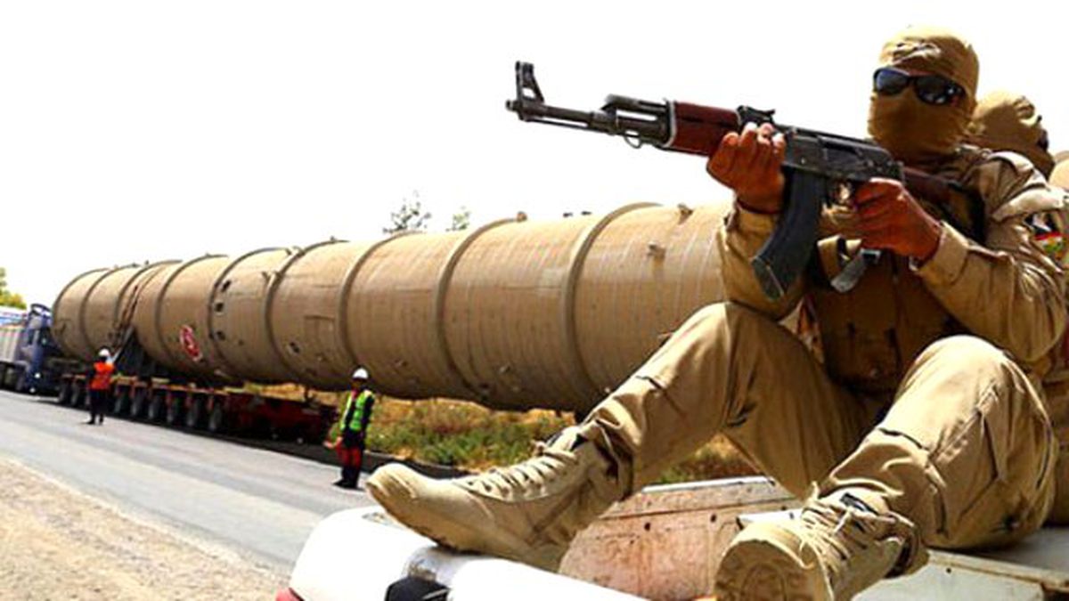 Irak'tan Türkiye'ye Uzanacak Doğalgaz Boru Hattının İnşası Başladı