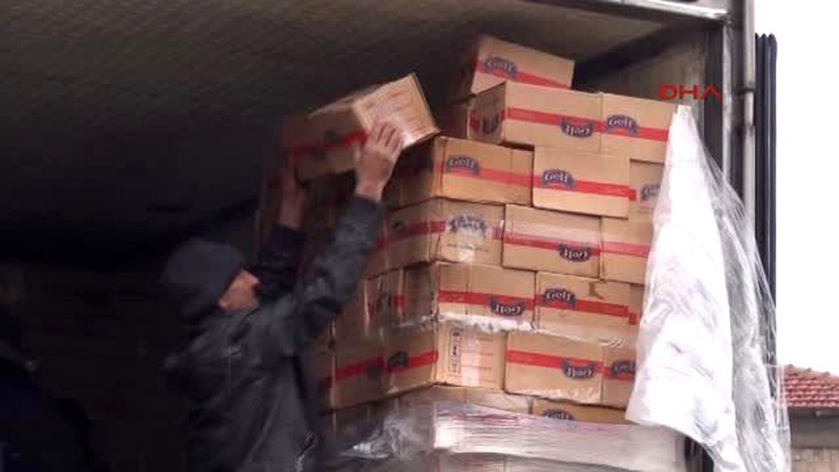 Kayseri - Dondurma Kolilerine Gizlenmiş 313 Bin Kaçak Sigara Yakalandı