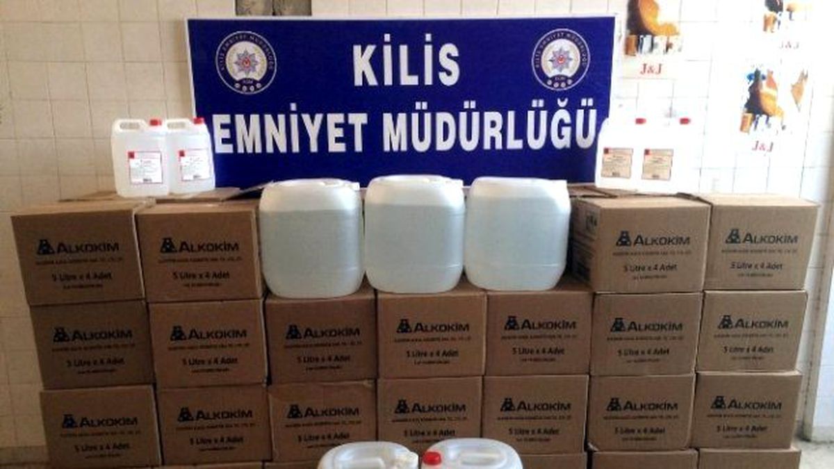Kilis\'te Sahte İçki Operasyonu