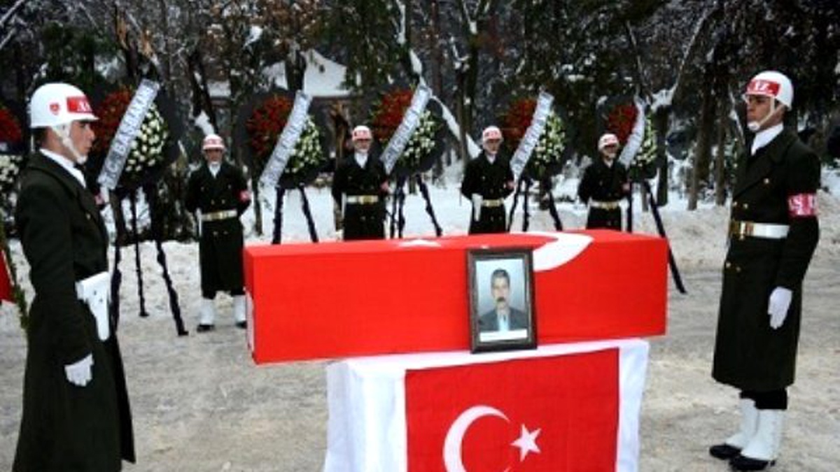 Şehit Köy Korucusu İçin Tören Düzenlendi