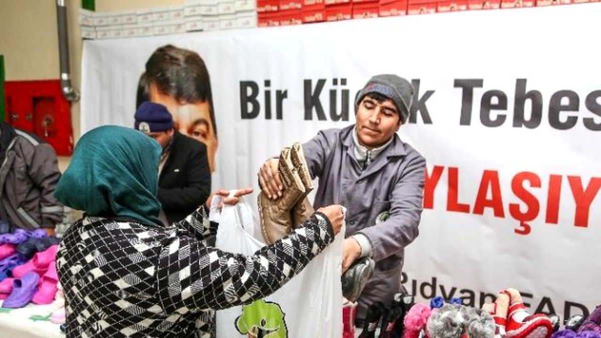 Şehitkamil Dar Gelirli Aileleri Kış Günüde Unutmadı