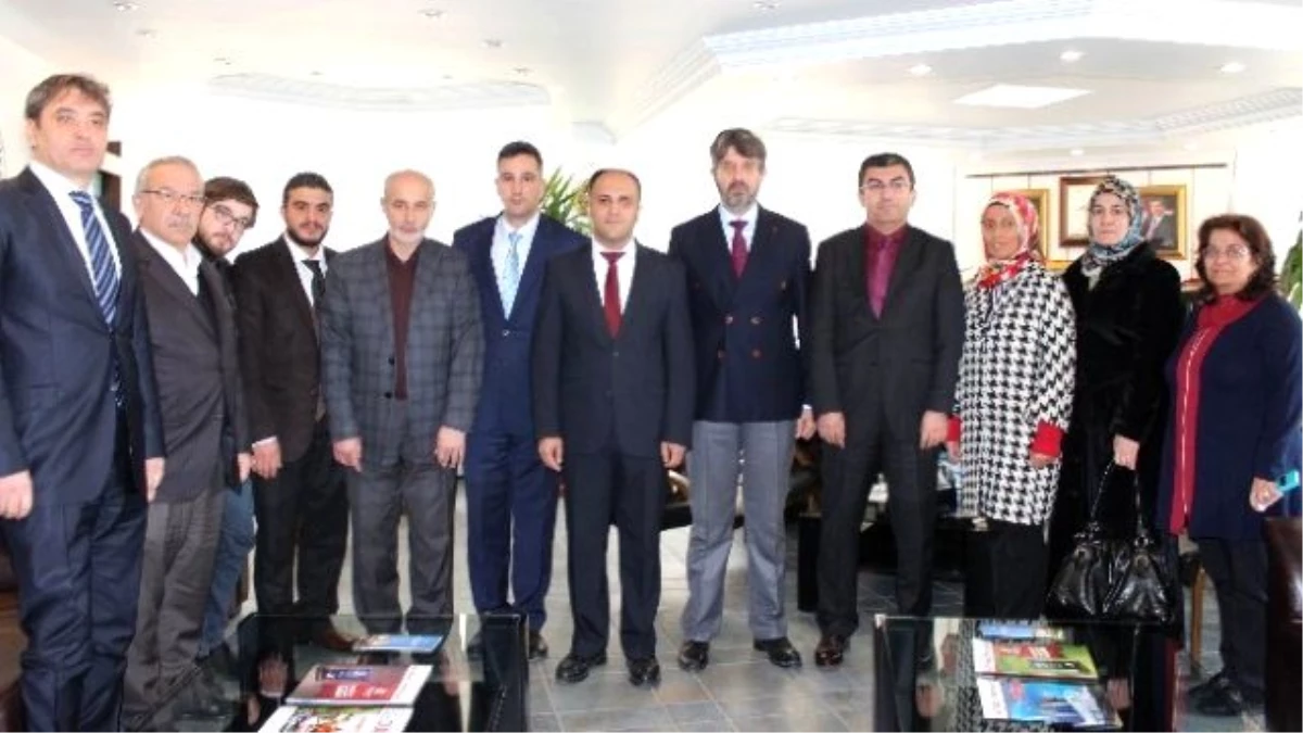 AK Parti İl Teşkilatı\'ndan Başkan Özaltun\'a Ziyaret