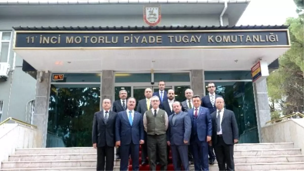 Dto Heyeti Tugay Komutanını ve Cumhuriyet Başsavcısını Ziyaret Etti