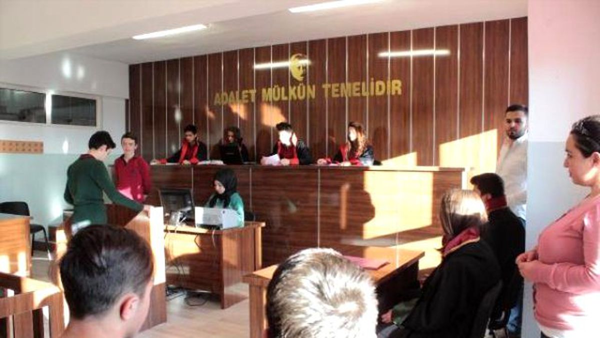 Duruşma Salonlu, Nezarethaneli Meslek Lisesi