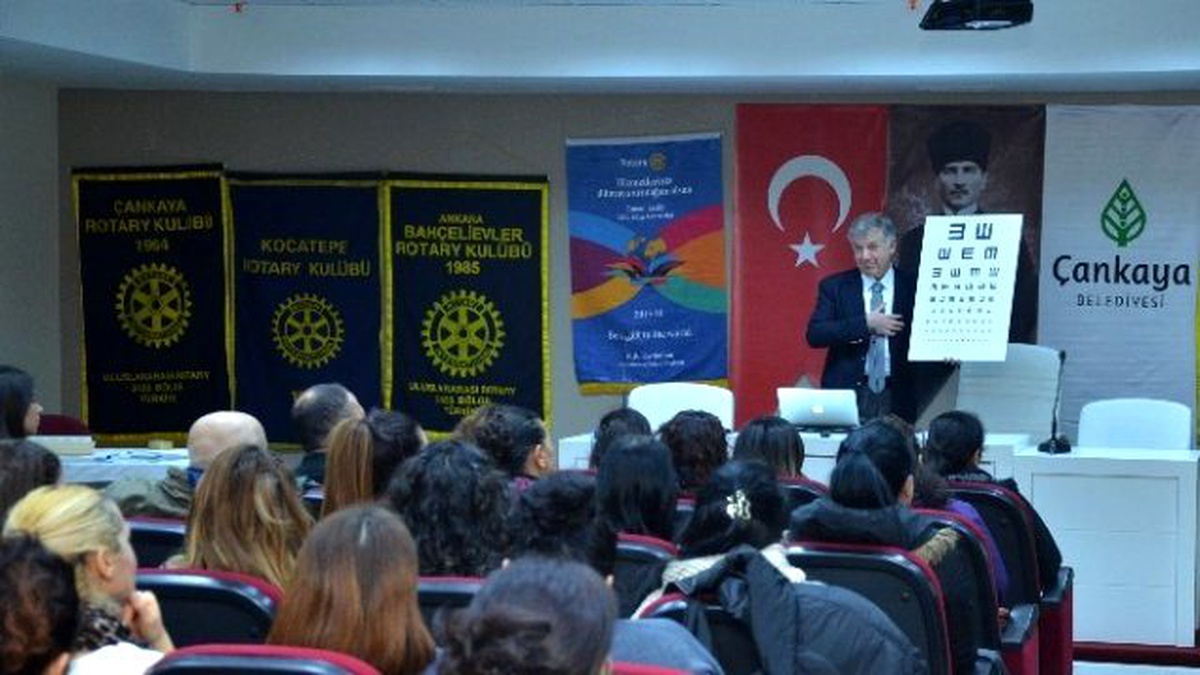 Kreş Öğretmenlerine Göz Sağlığı Eğitimi