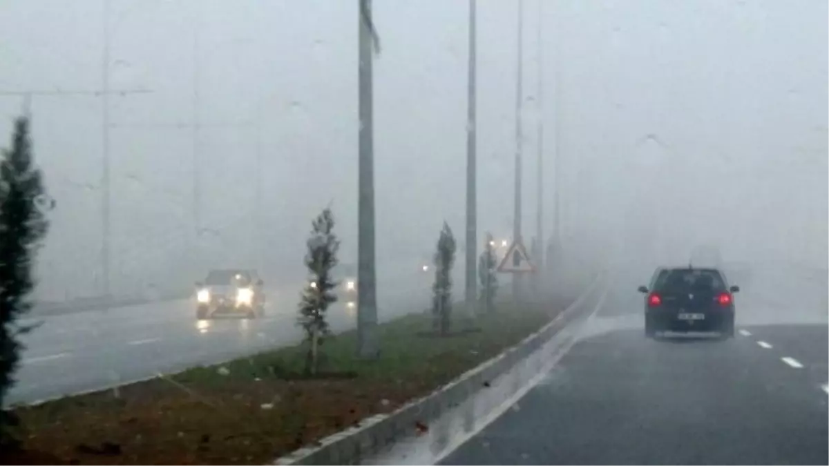 Malatya\'da Sisli Hava Etkili Oluyor