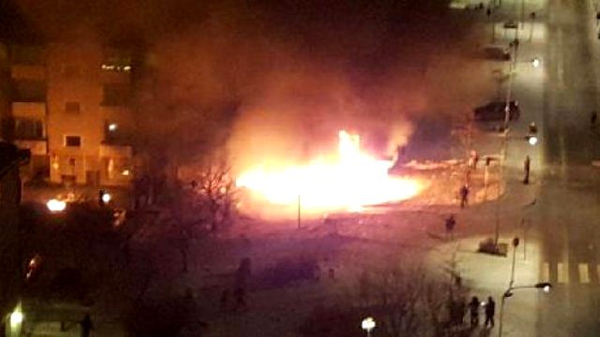 Stockholm Banliyösünde Şiddetli Patlama