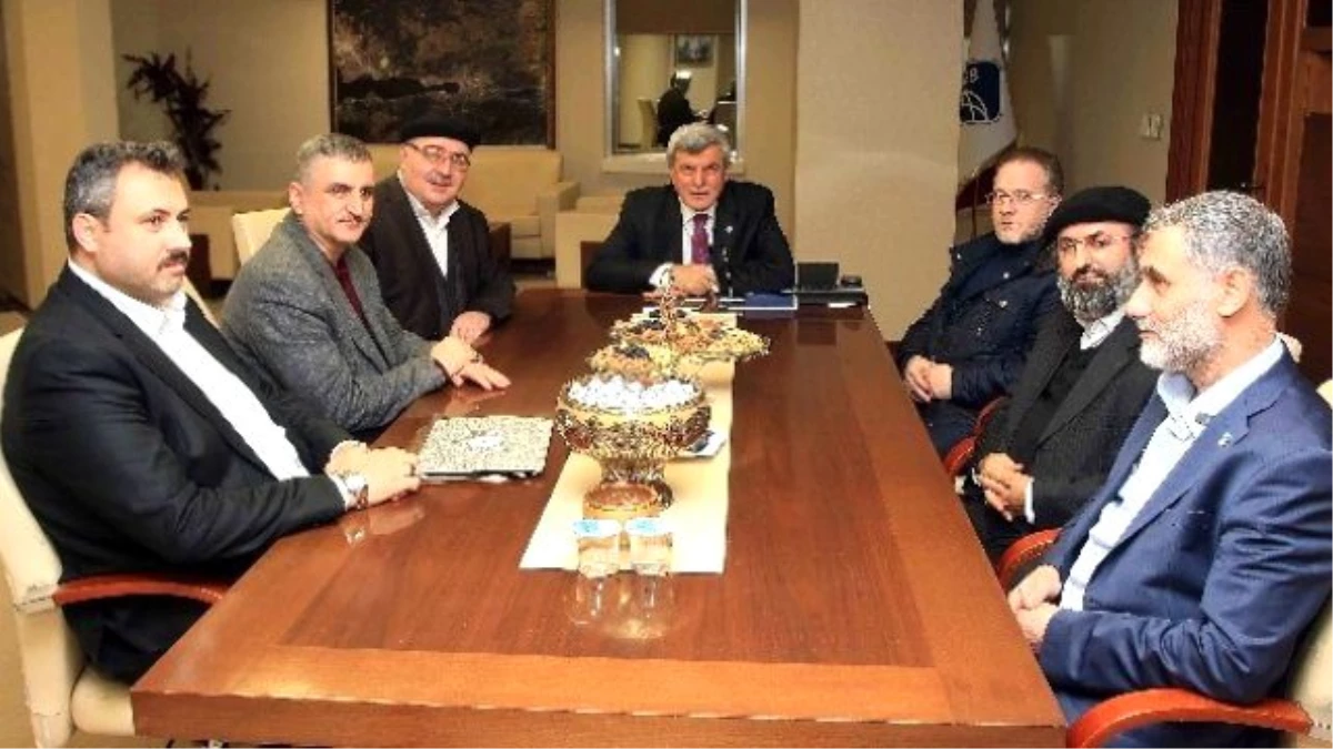 Başkan Karaosmanoğlu Stk\'ları Kabul Etti