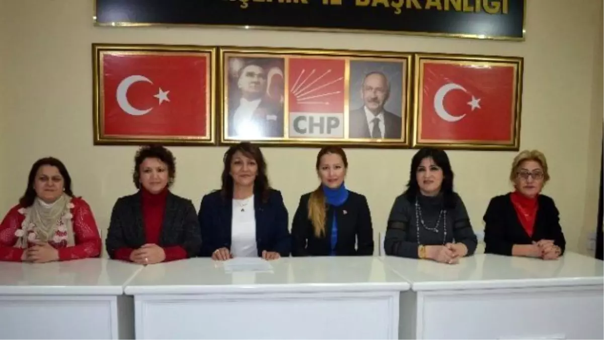 CHP İl Kadın Kolları Başkanlığı İçin 2 Aday