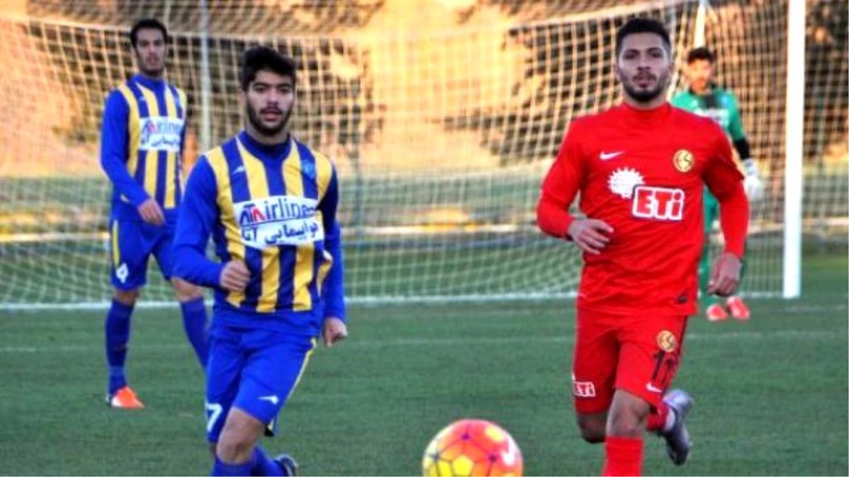 Eskişehirspor- Gostaresh Folad Tabriz: 0-2