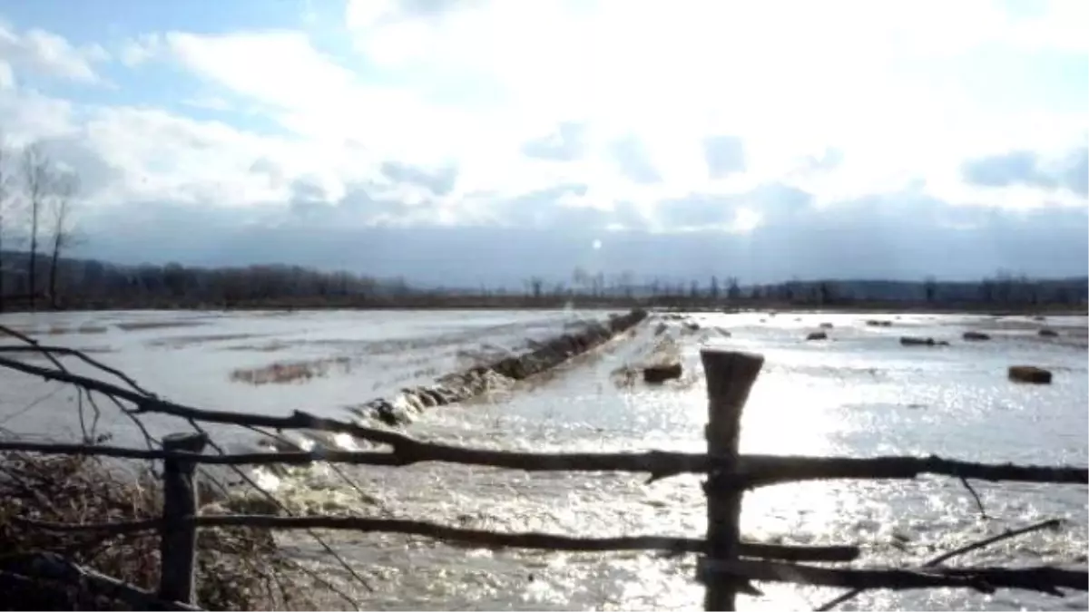 Kar Suları Eriyince Tarlalar Göle Döndü