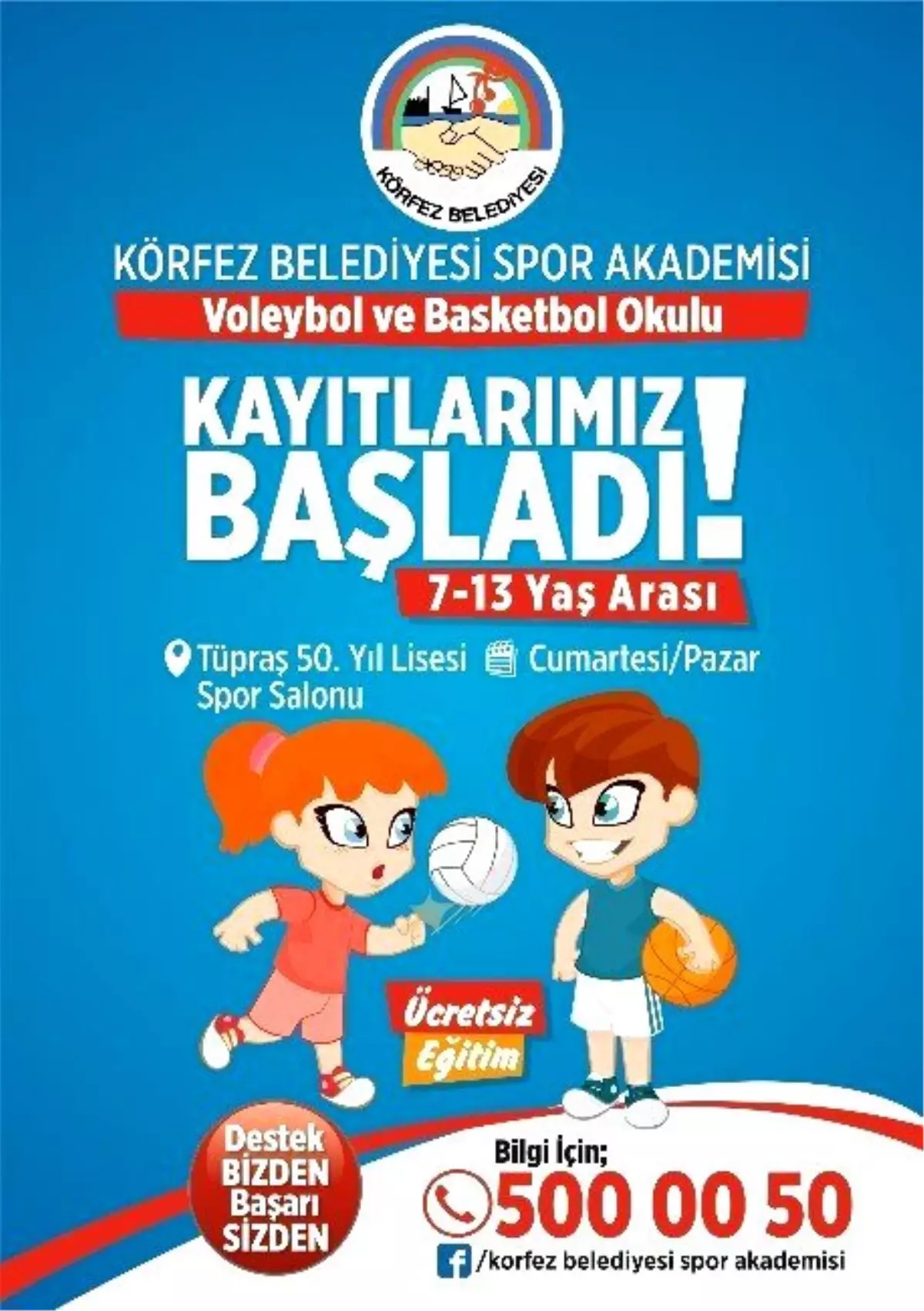 Körfez\'de Spor Okulları Faaliyetleri Genişliyor