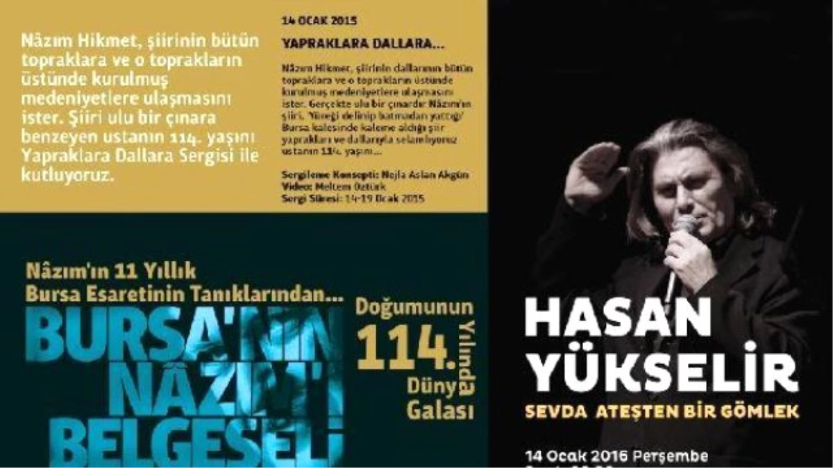 Personal Stamp, Documentary To Remember Nâzım Hikmet On 114th Birthday