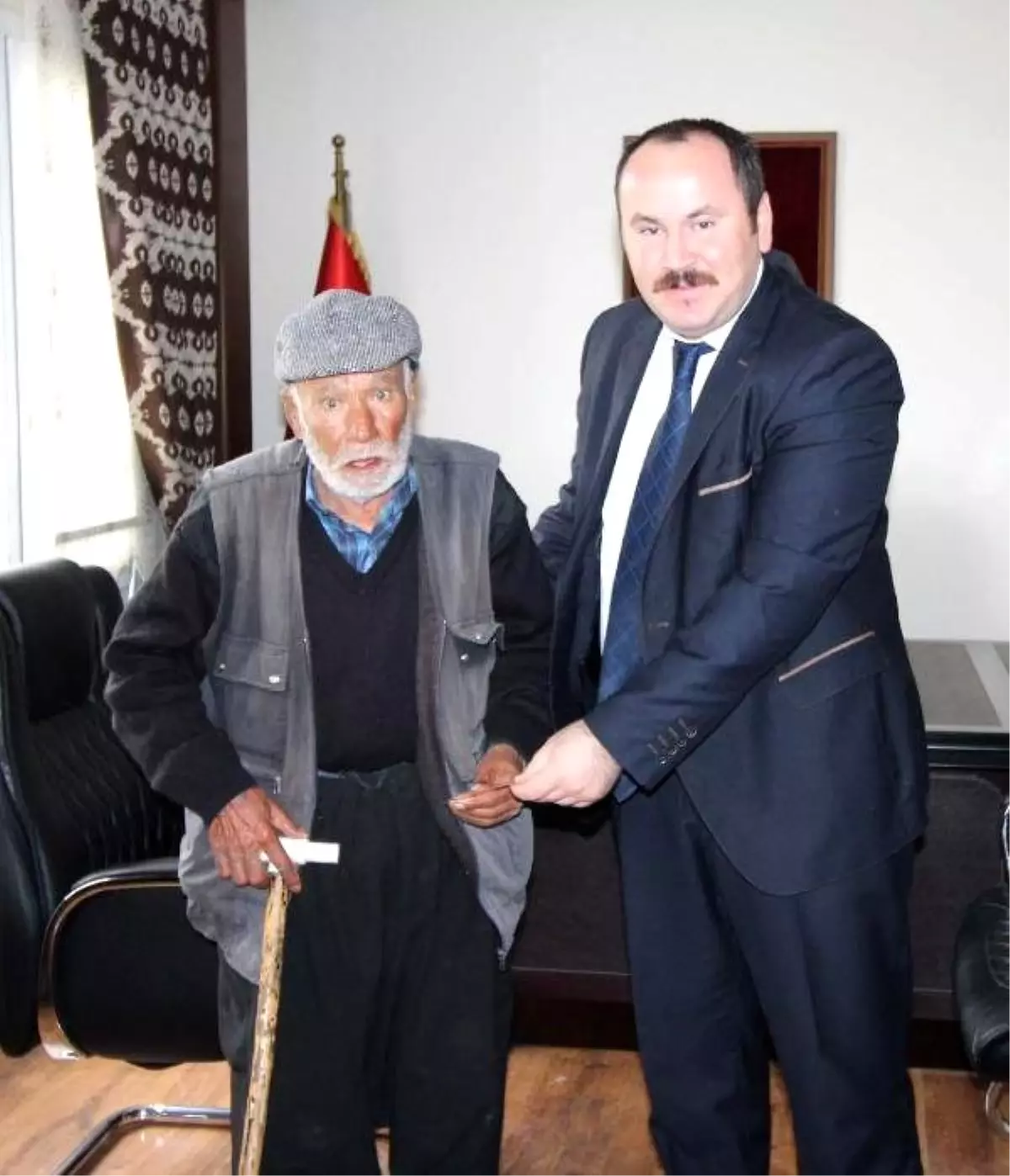 80 Yaşında Nüfusa Kaydı Yapıldı