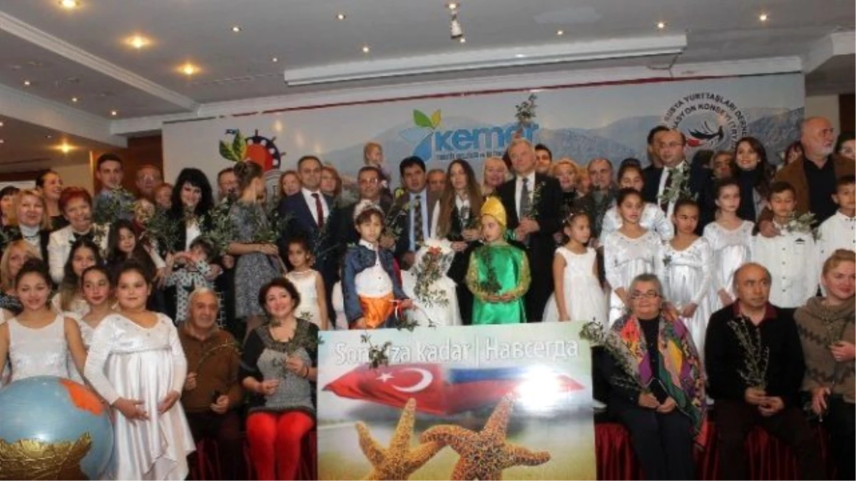 Antalya\'da Türk-rus Dostluk Buluşması