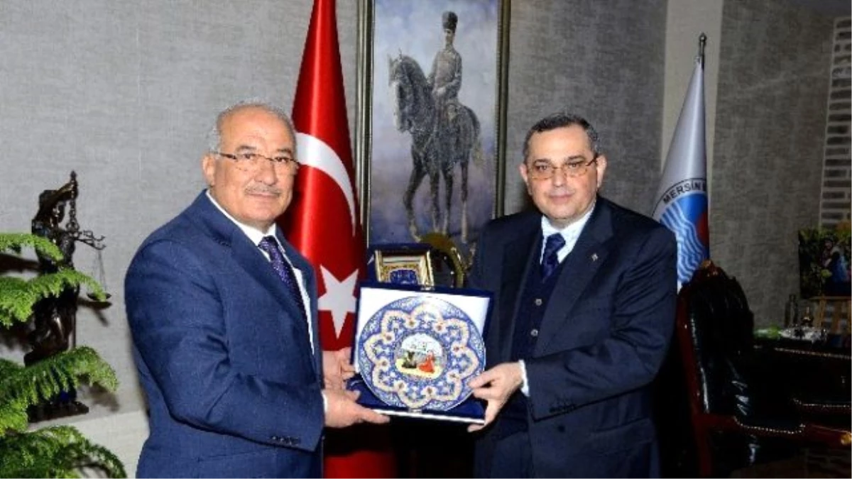Azerbaycan Büyükelçisi Bagirov\'dan Başkan Kocamaz\'a Ziyaret
