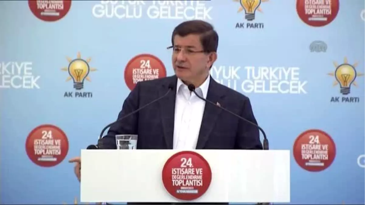 Davutoğlu: "Artık Siyasetin Sorunları Konuştuğu ve Çözüme Kavuşturduğu Bir Ülke Olmalıyız" -...