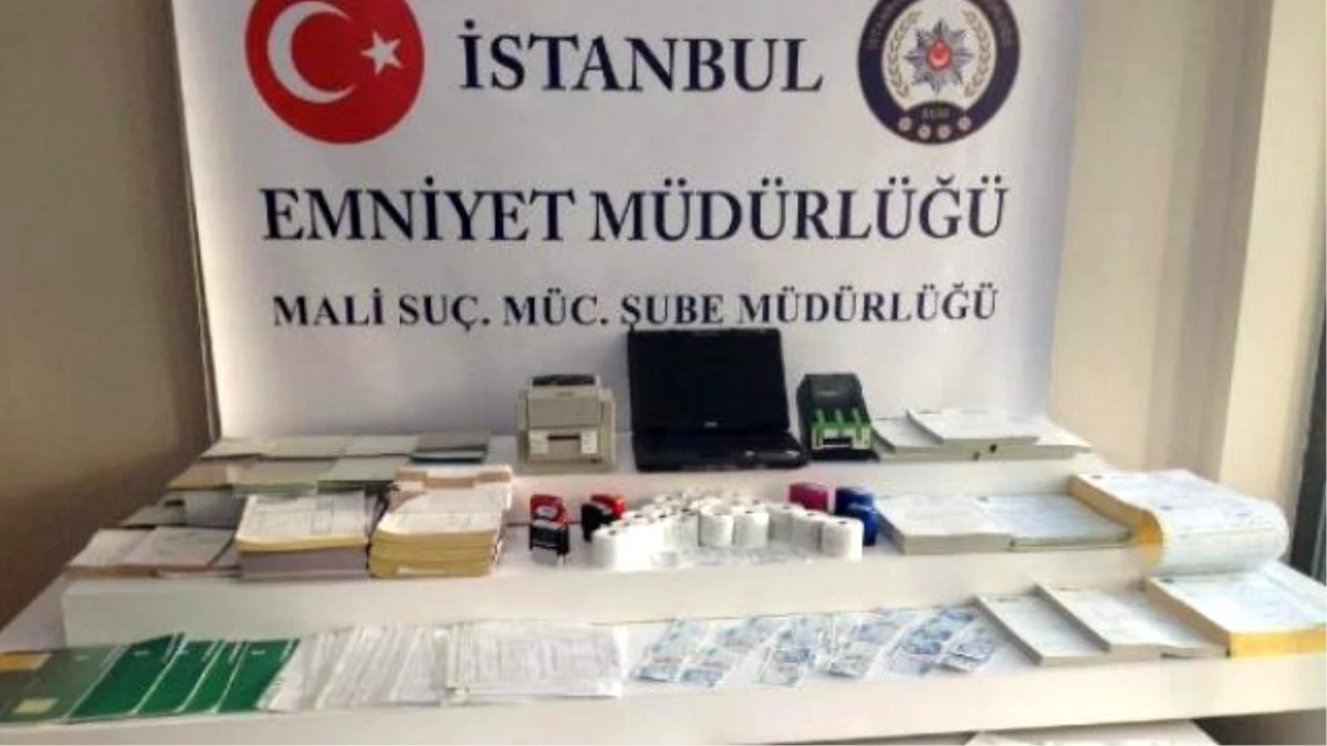 İstanbul\'da Sahte Belge Düzenleyenlere Operasyonda 24 Gözaltı
