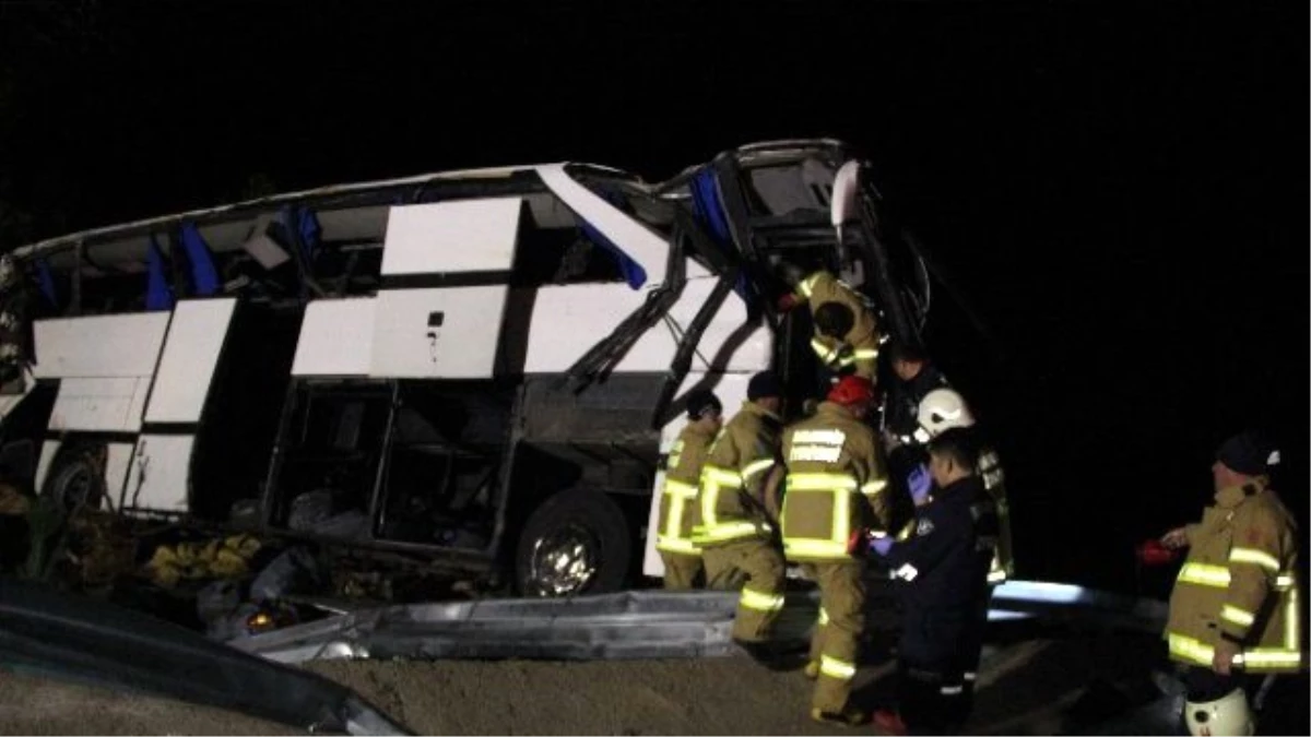Mülteci Otobüsü Kazasında Yaralı Sayısı 42\'ye Ulaştı