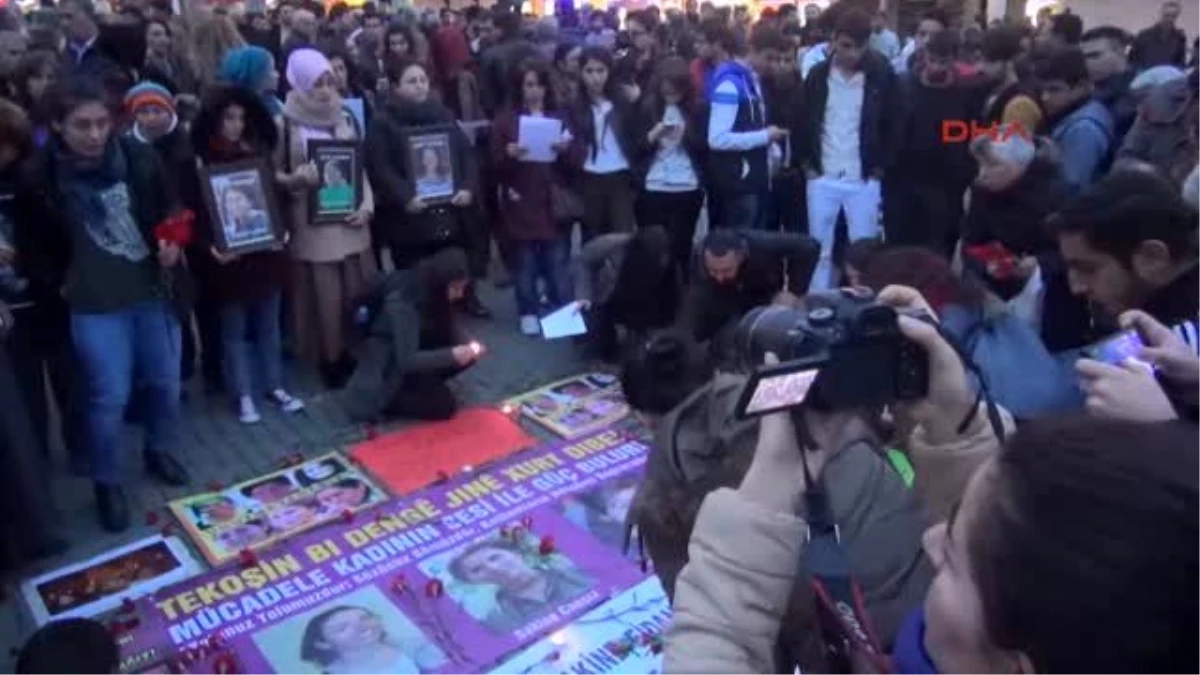 Antalya Hdp\'li Kadınlar Öldürülen Kadınları Andı