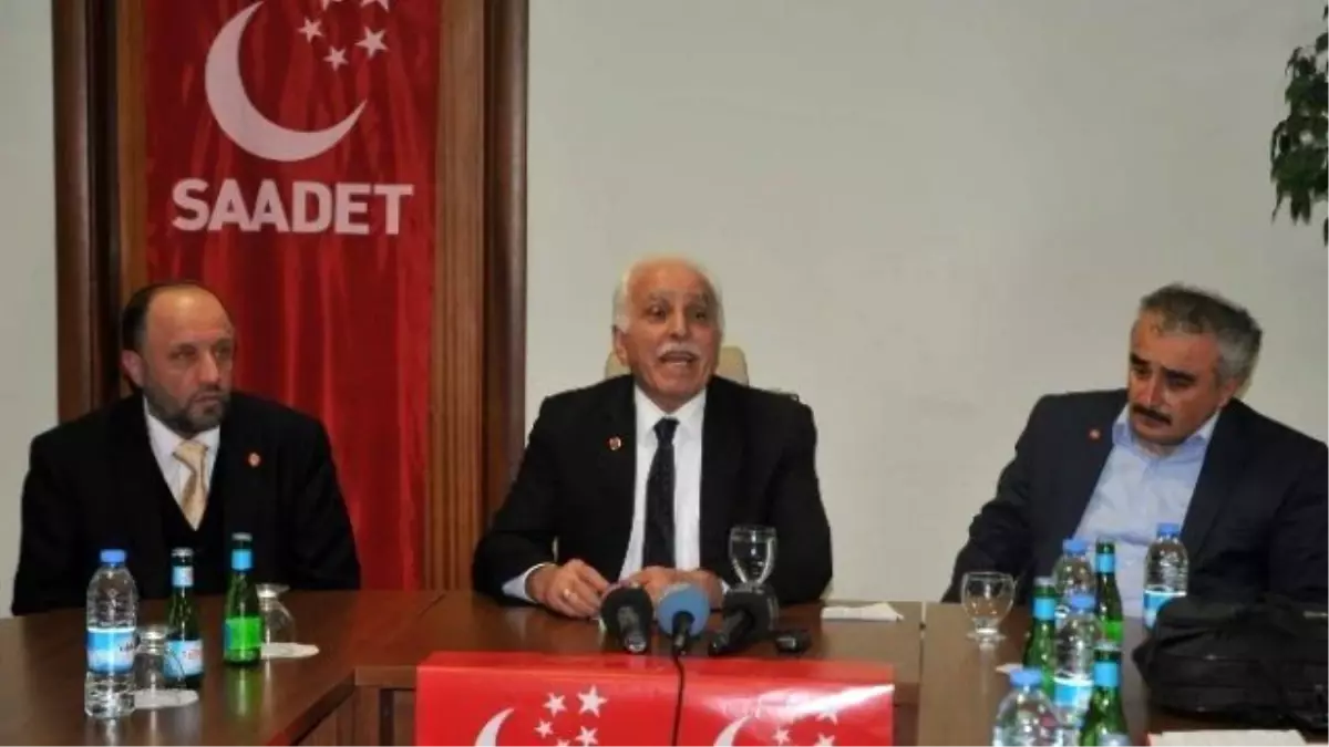 Saadet Partisi Genel Başkanı Kamalak Afyonkarahisar\'da