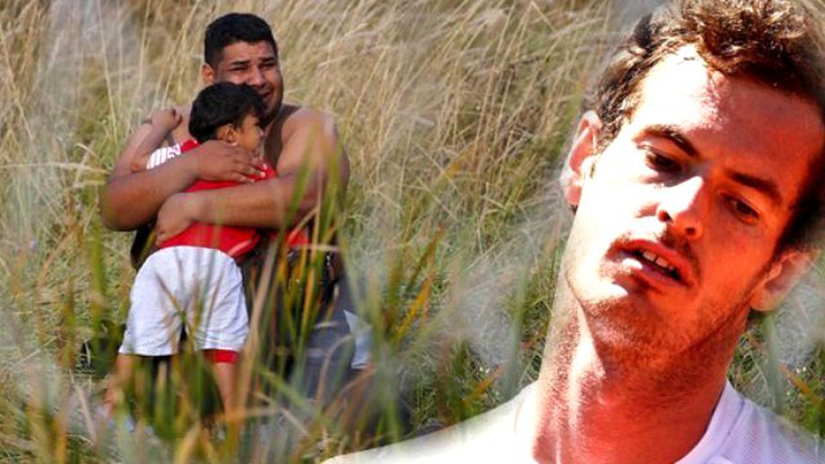 İskoç Tenisçi Andy Murray'den Göçmen Çocuklar İçin 83 Bin Sterlin Bağış