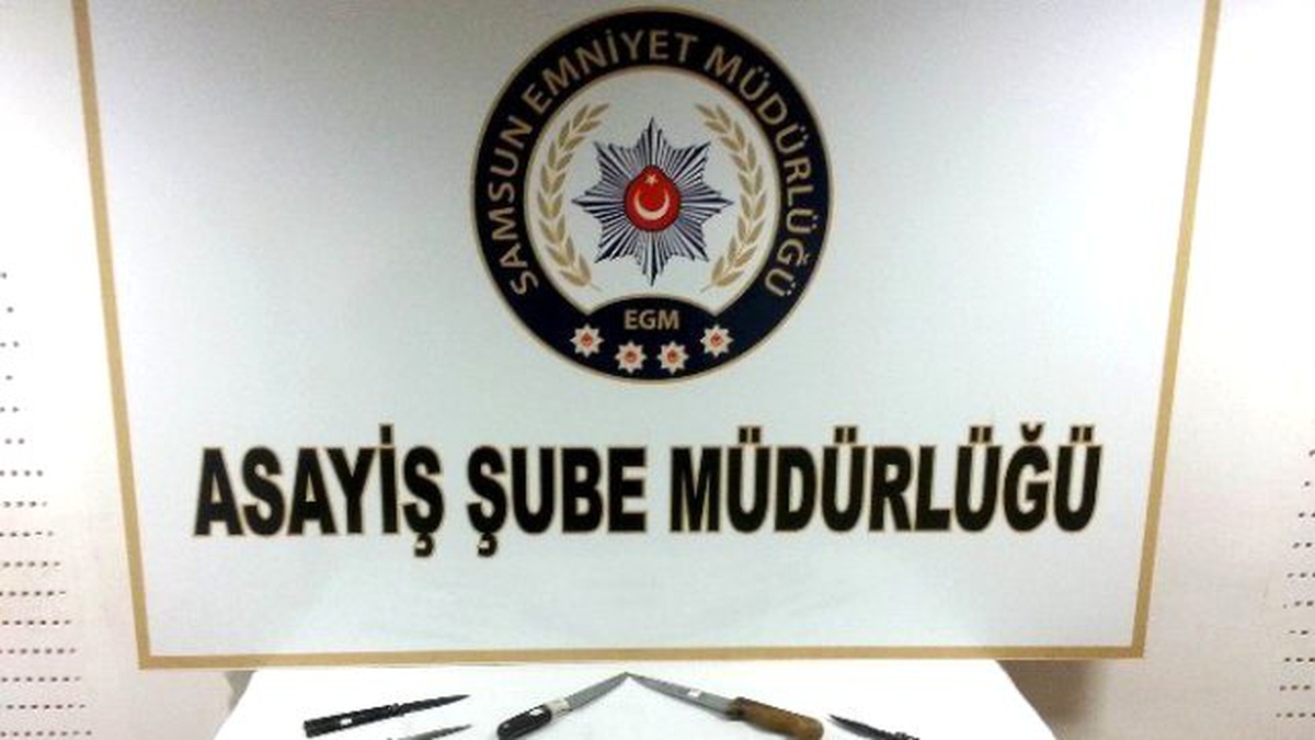 Samsun\'da 1 Haftalık Emniyet Raporu