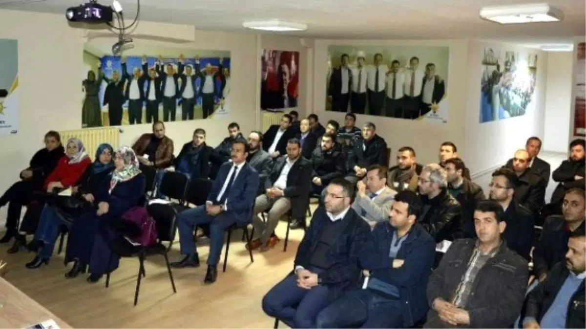 Ahiler Kalkınma Ajansı, AK Parti İl Yöneticilerini Bilgilendirdi