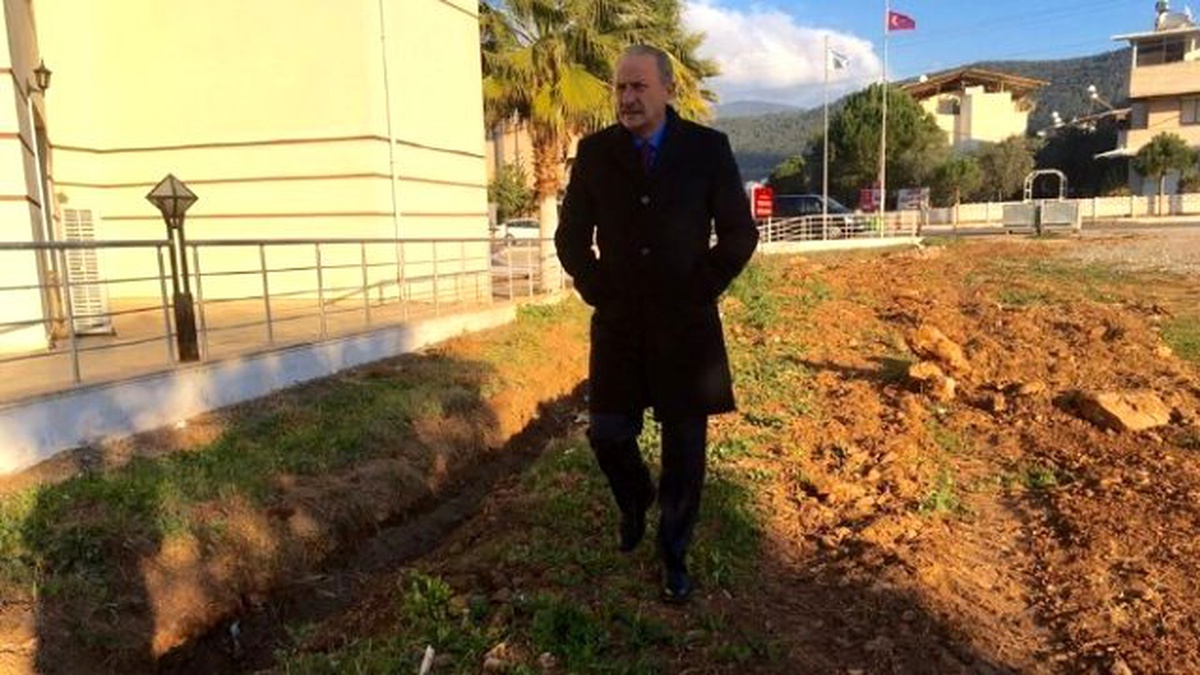 Başkan Atabay Akbük\'teki Çalışmaları İnceledi