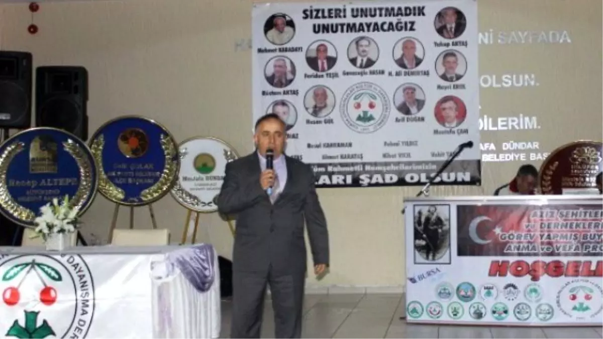 Bursa\'daki Giresunlular, Şehitlerini Unutmadı