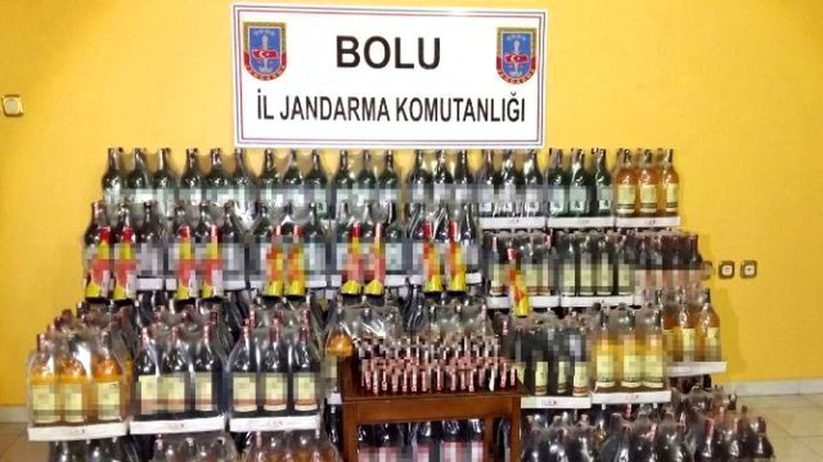 Jandarma\'dan Kaçak Şarap Operasyonu
