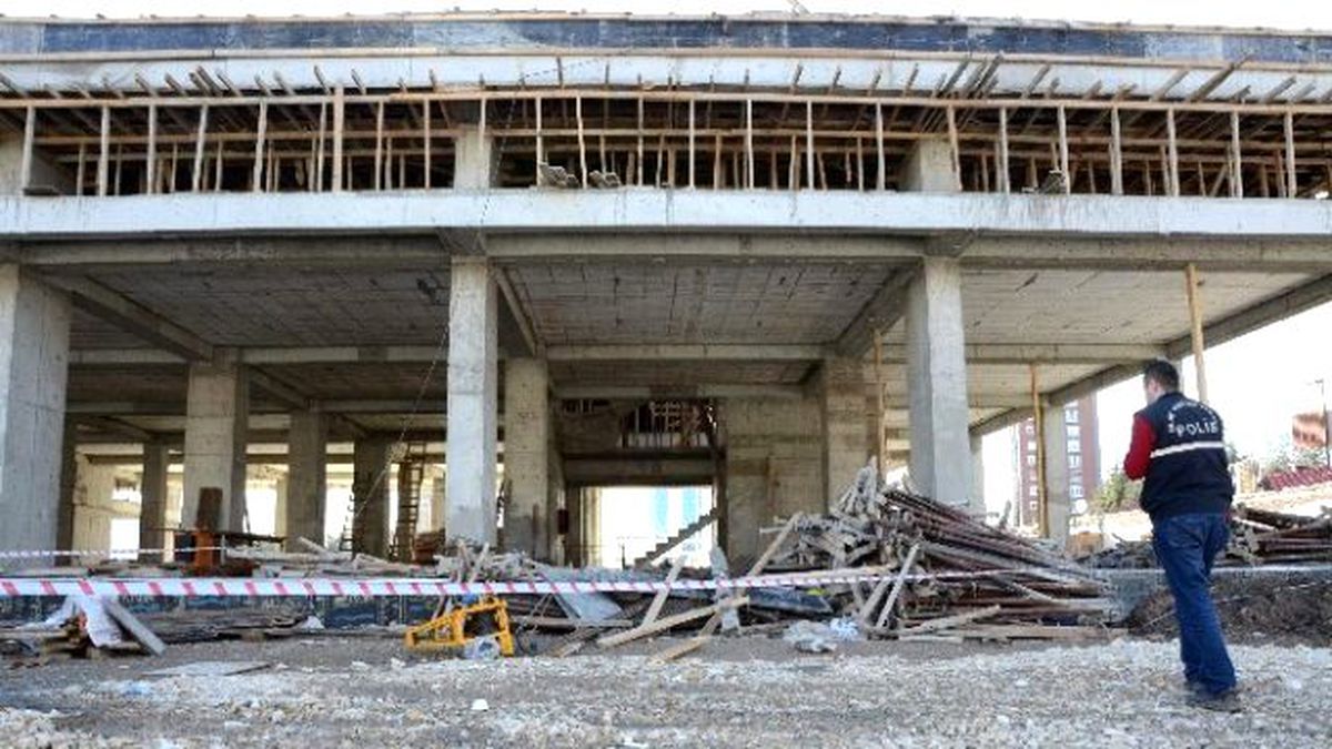 Kafasına Asansör Düşen İşçi Ağır Yaralandı