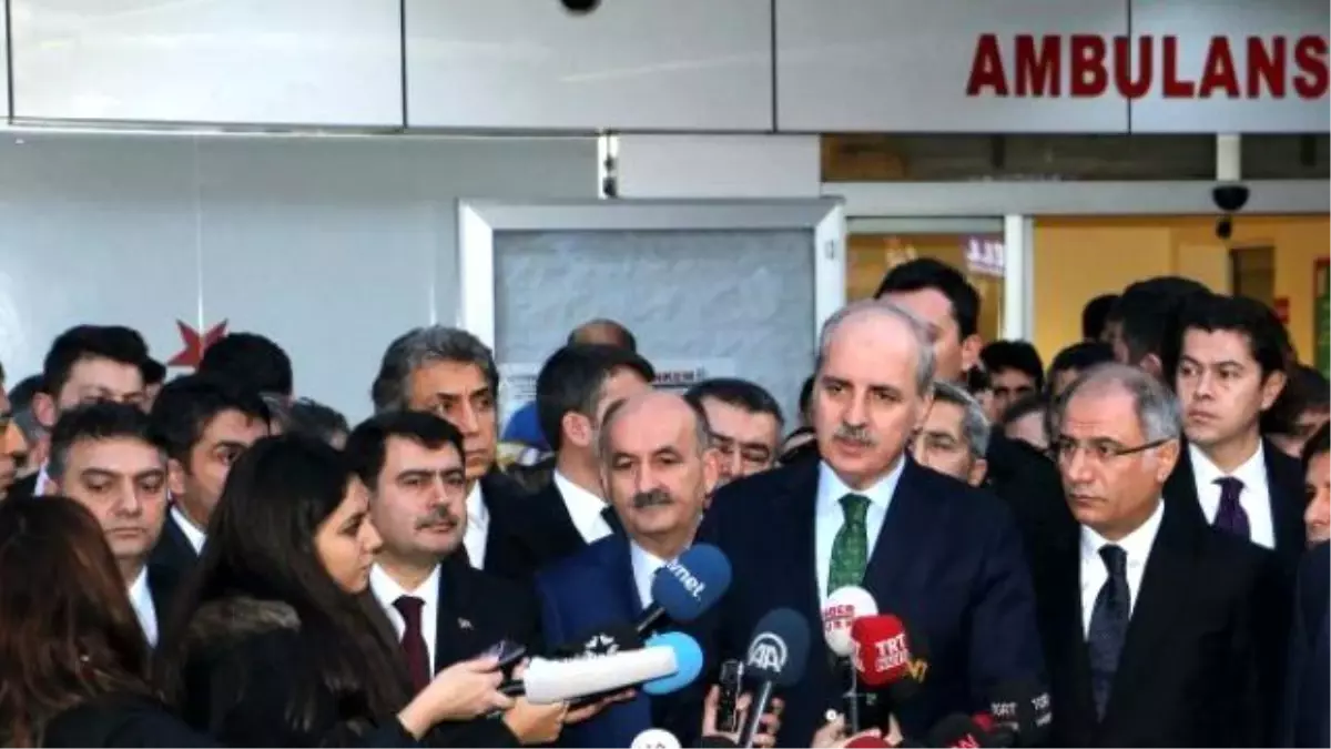 Kurtulmuş, Yaralıları Ziyaretten Sonra Açıklama Yaptı (1)