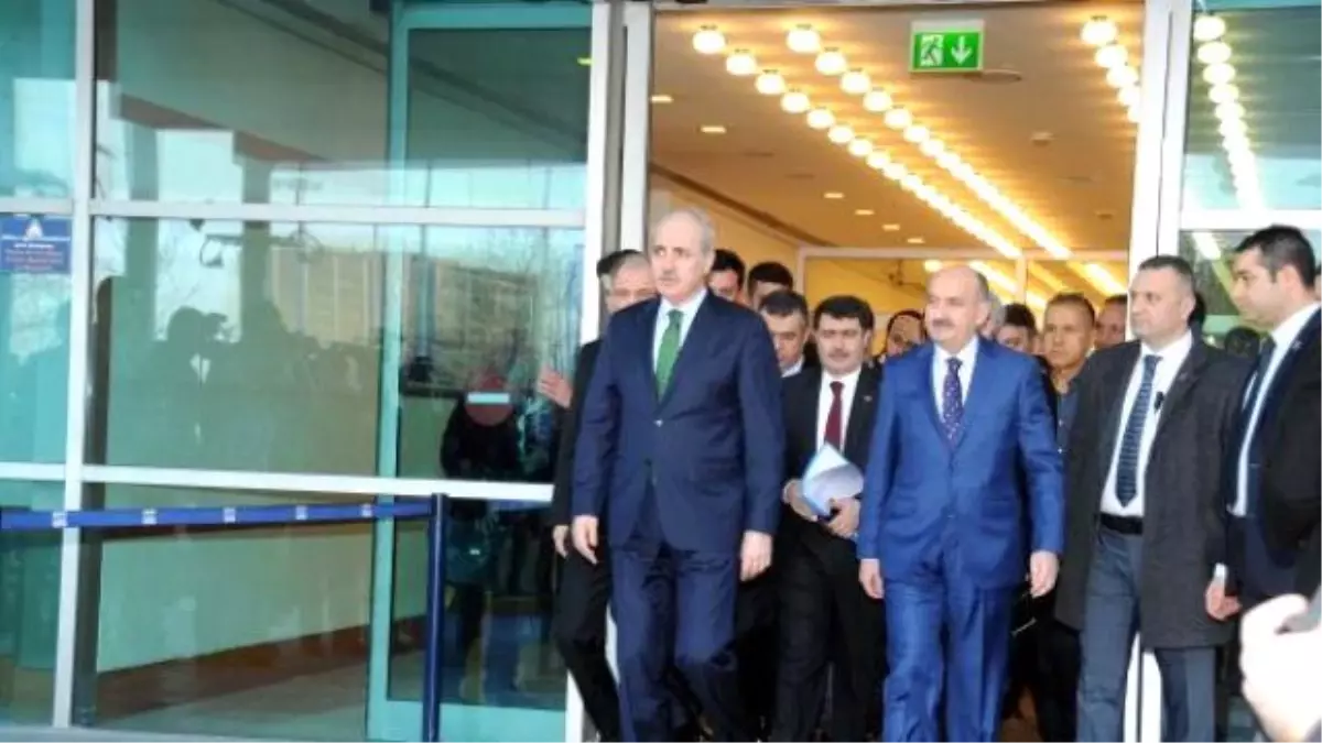 Numan Kurtulmuş ve İki Bakan İstanbul\'da