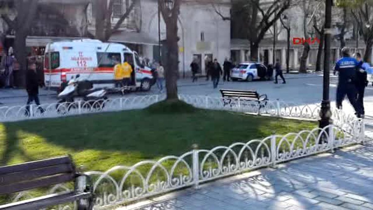 Patlamadan Sadece Bir Kaç Dakika Sonrası