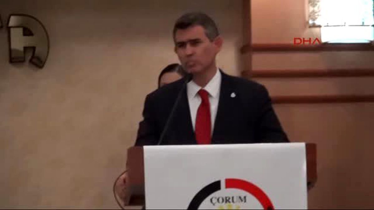 Çorum - Feyzioğlu: Devlet Yıkılırsa Adaletten Söz Edemeyiz