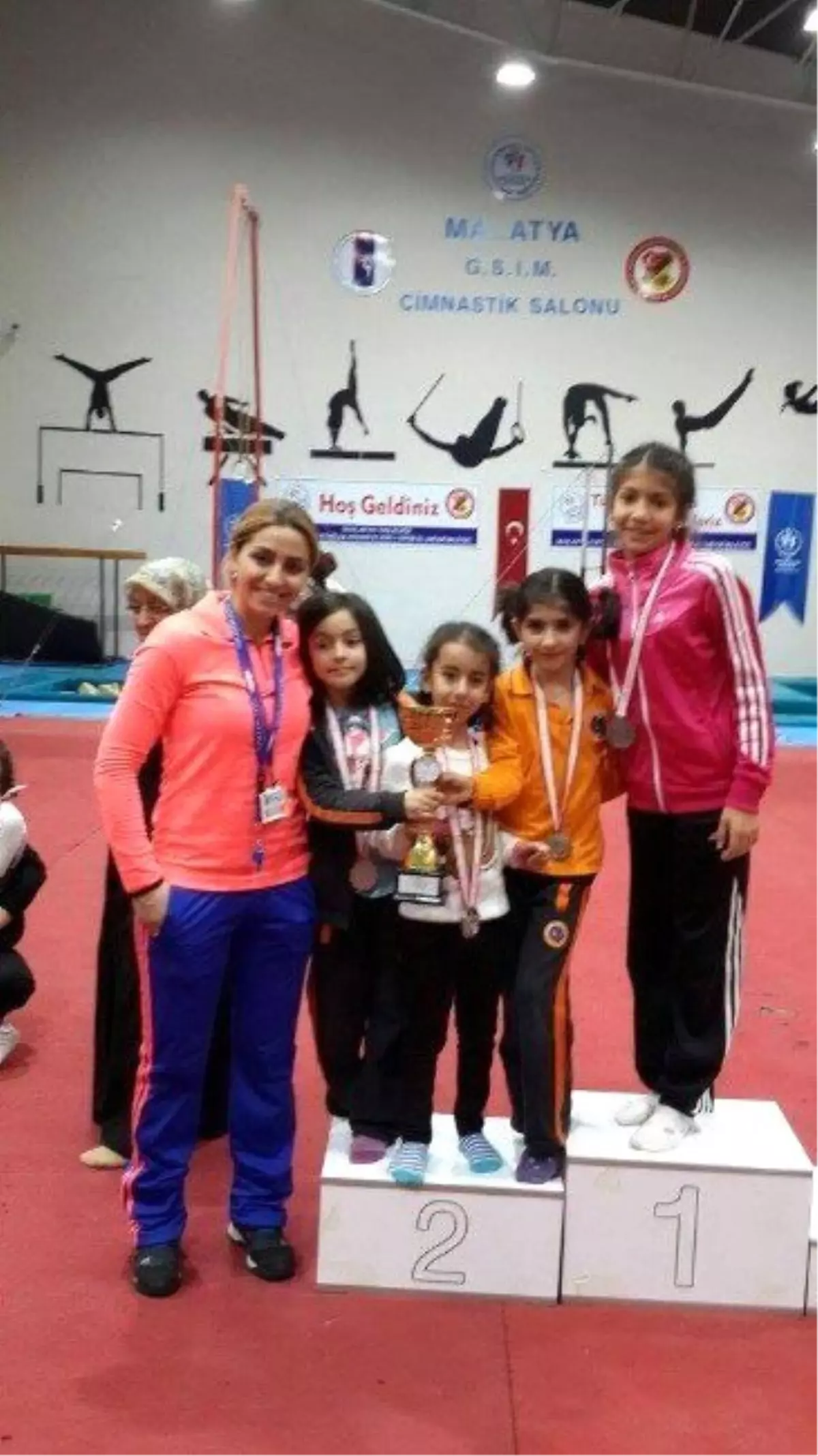 İbrahim Yücel İlköğretim Okulu Öğrencilerin Artistik Jimnastik Başarısı