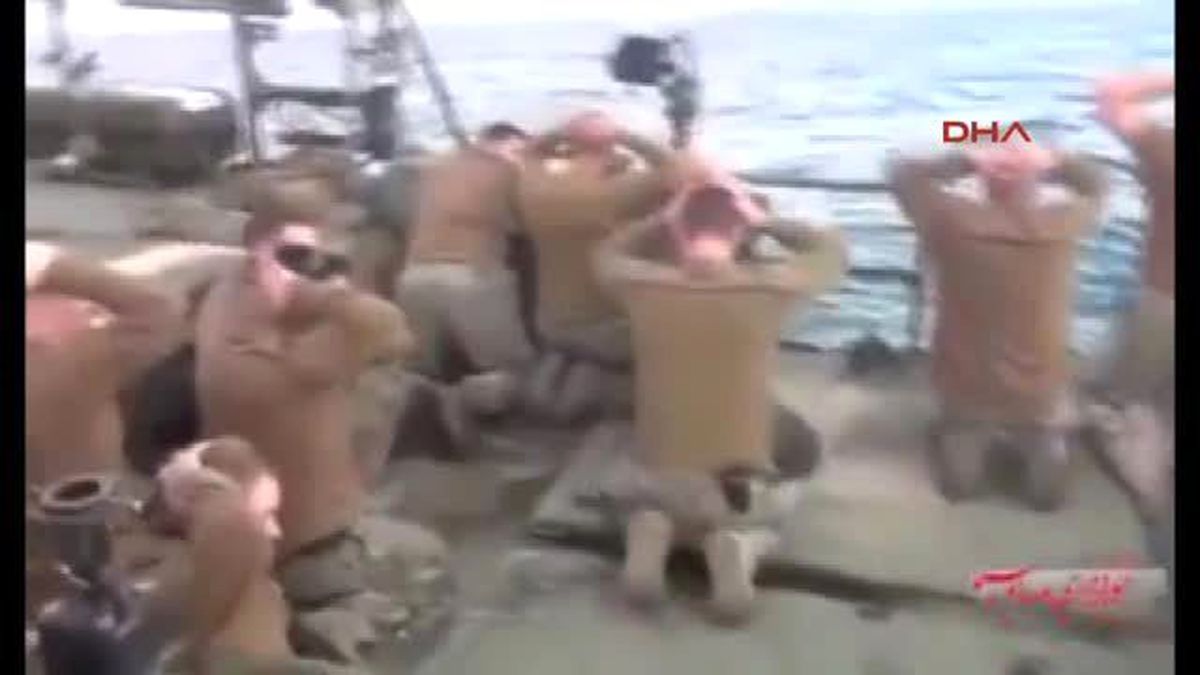 Amerikalı Askerlerin Gözaltı Görüntüleri Ortaya Çıktı