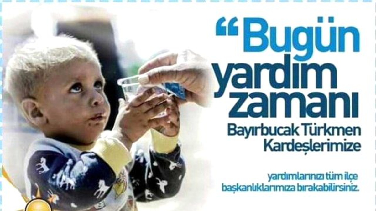AK Parti Bayırbucak Türkmenleri İçin Yardım Kampanyası Başlattı