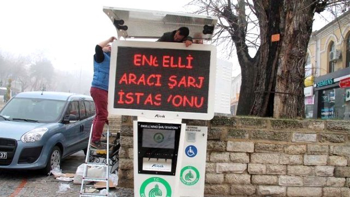 Akülü Engelli Aracı Şarj İstasyonları Yenilendi
