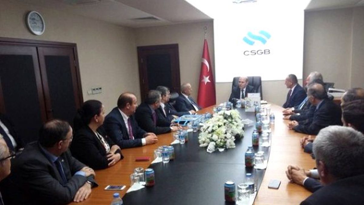 Başkan Güneş\'ten Bakan Soylu\'ya Ziyaret