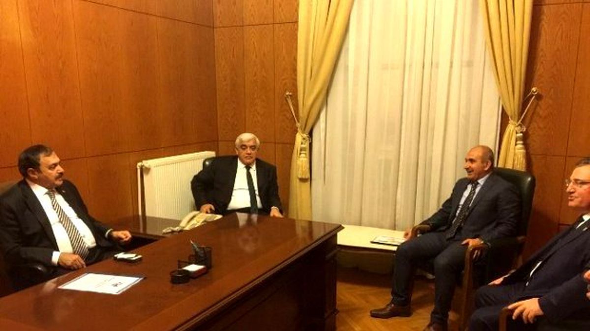 Başkan Kara, Bakan Eroğlu ve Milletvekilleri ile İle Görüştü
