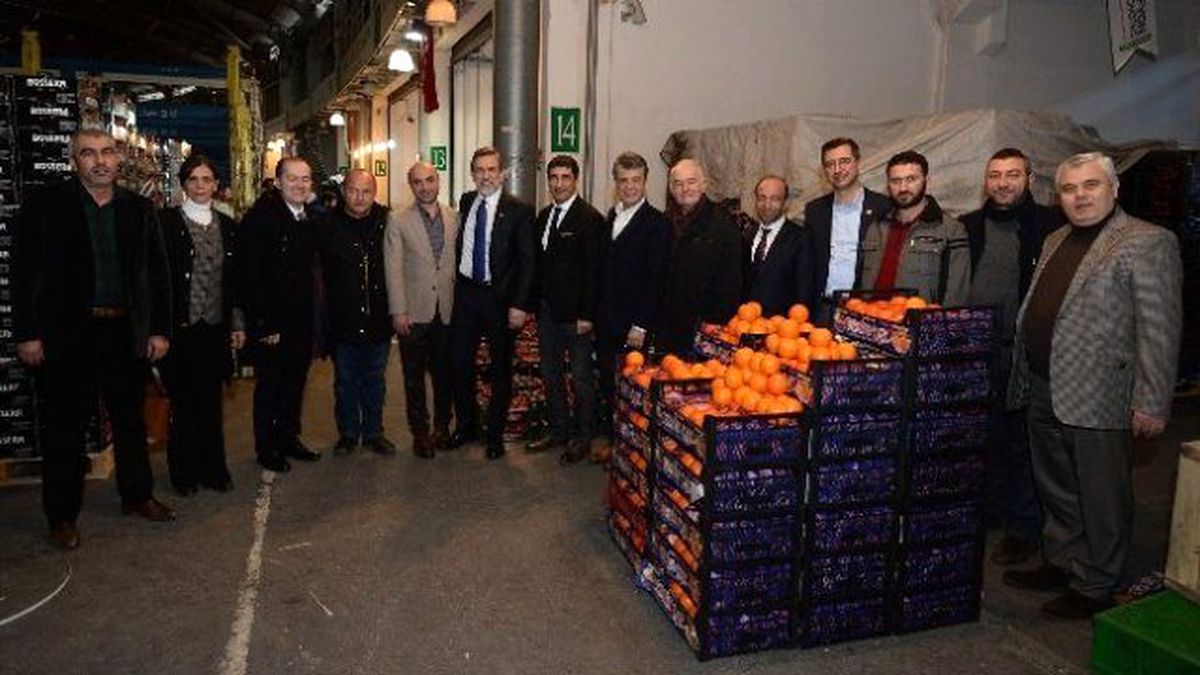 Btso\'dan Hal Esnafına Destek