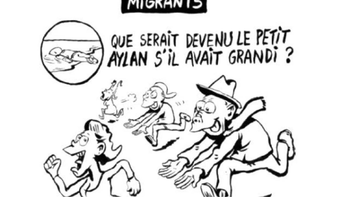 Charlie Hebdo\'daki "Alan Bebek" Karikatürü Fransa\'da Polemik Yarattı