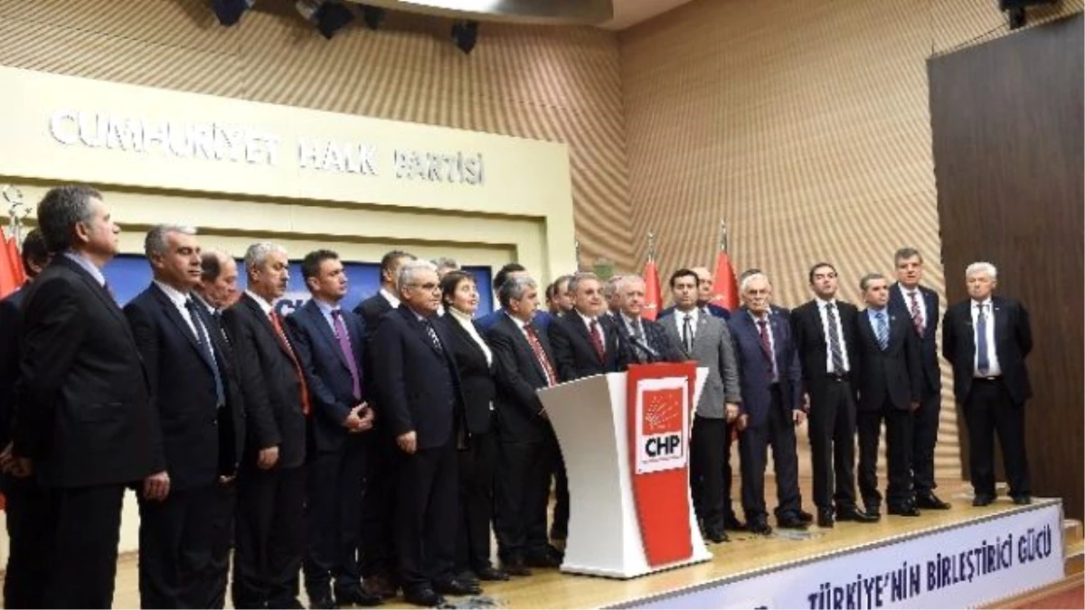 CHP İl Başkanları Toplantısında Kurultay İçin \'Çarşaf Liste\' Önerildi