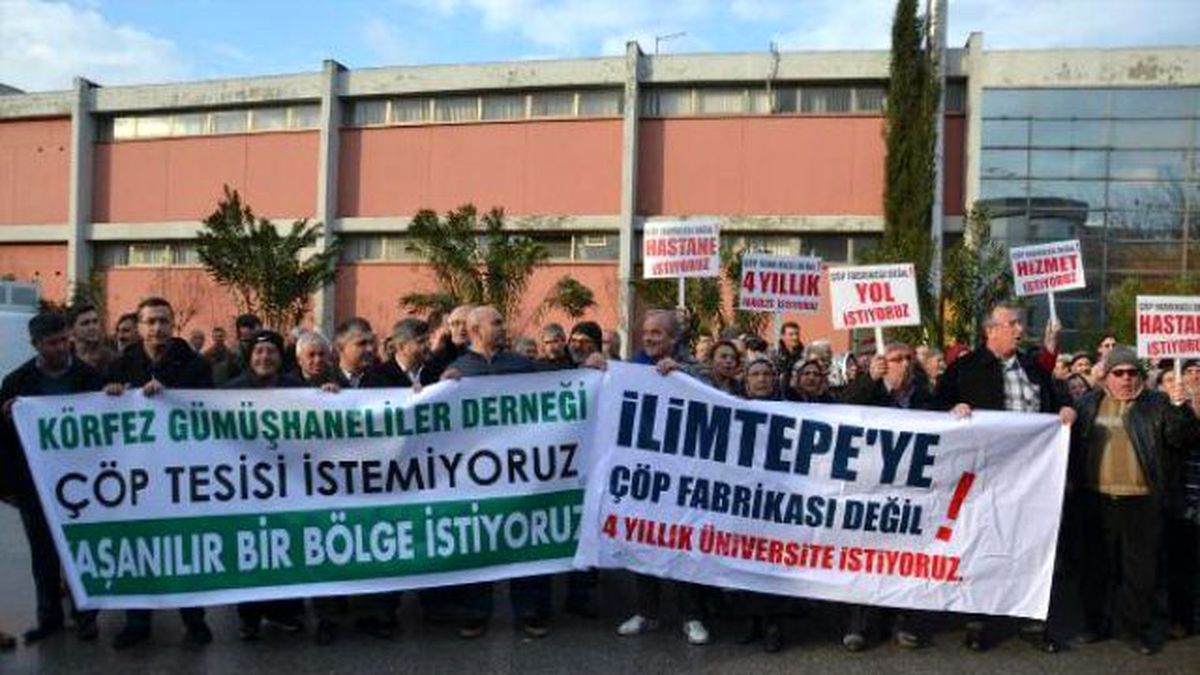 Çöp Fabrikası Protestosu