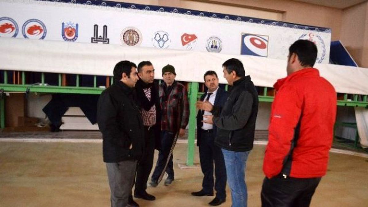 Curling Arena Dev Organizasyona Hazırlanıyor