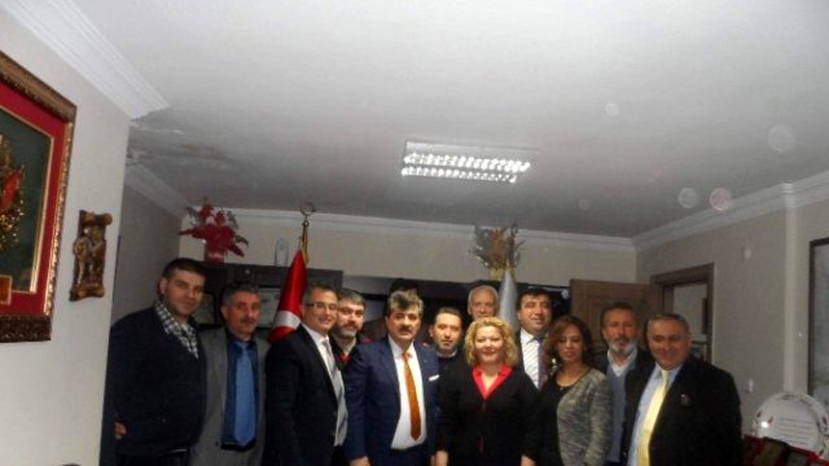 Ekrem Birsen, Berberler ve Kuaförler Odasını Ziyaret Etti