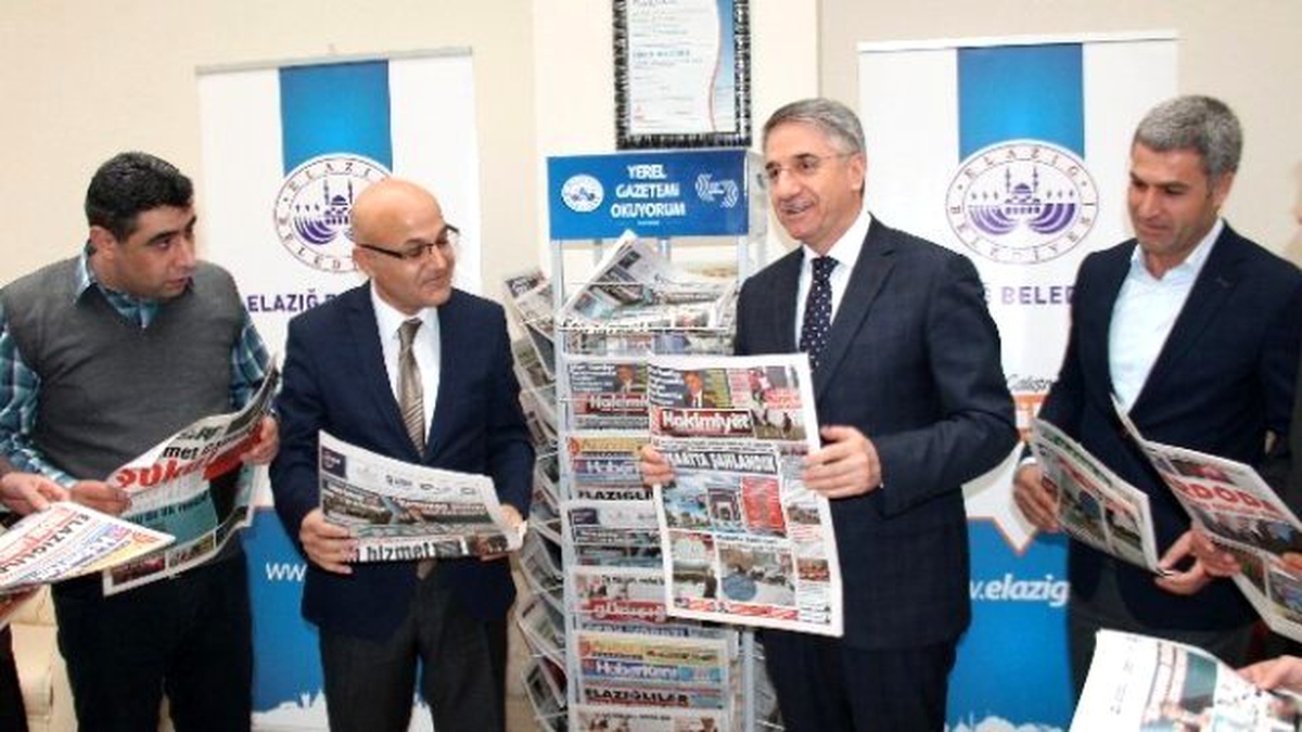 Elazığ\'da \'Yerel Gazetemizi Okuyorum\' Projesi